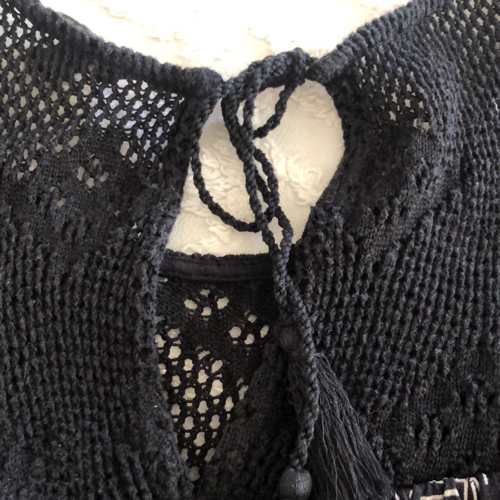 Lucky Brand Black and White Maxi Dress - Picture 5 of 5